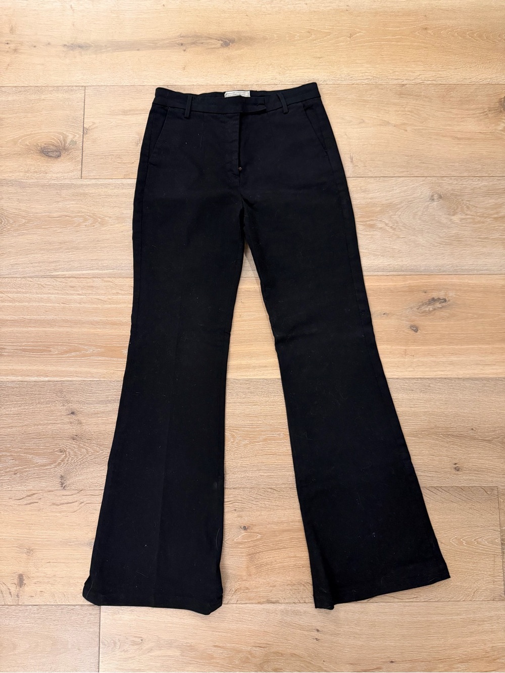 Current/Elliott Black Bootcut Trouser Pants Size 29 with 32” Inseam